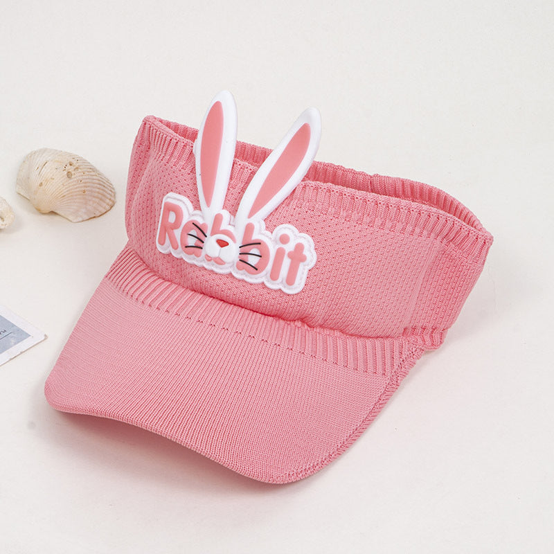 Sombrero para el sol de la oreja del conejo del conejo de poliéster al por mayor
